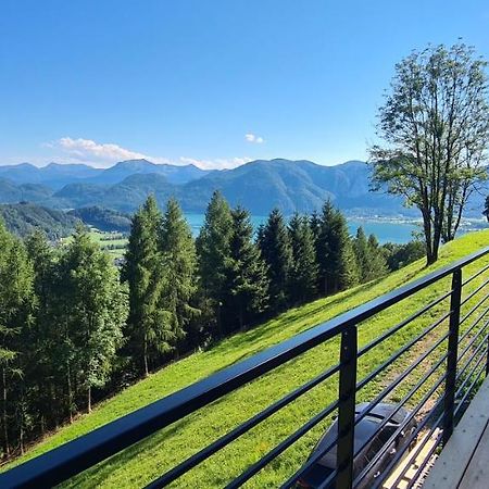 Innerschwand Ruhige Bergvilla In Alleinlage Am Mondsee Mit Seeblick Bergblick Und Whirlpool מראה חיצוני תמונה