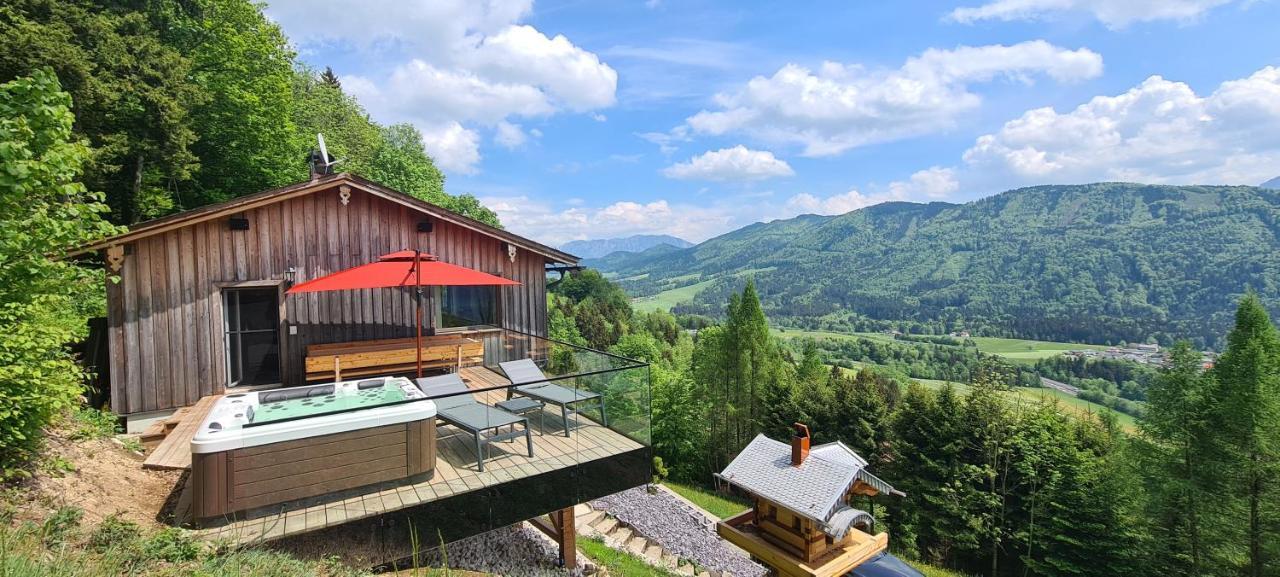 Innerschwand Ruhige Bergvilla In Alleinlage Am Mondsee Mit Seeblick Bergblick Und Whirlpool מראה חיצוני תמונה